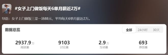 leyucom乐鱼官网穿瑜伽裤上门做饭月入2万女子最新回应：不是为了流量(图1)